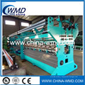 High speed single needle bar raschel machine making protecting net